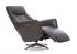 Hamley Leather Power Reclining Swivel Chair 